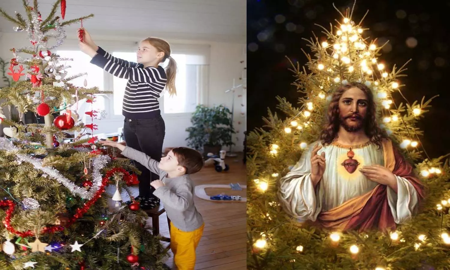 Christmas tree has nothing to do with Jesus, no religious significance