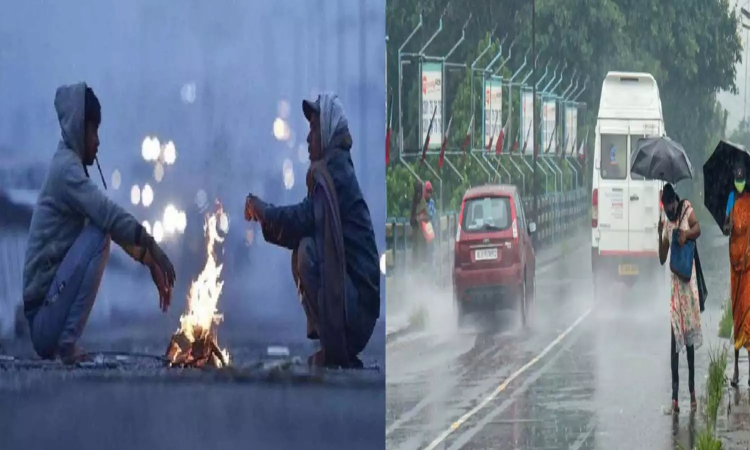 Due to cold and fog in North India, rain increased in the southern states