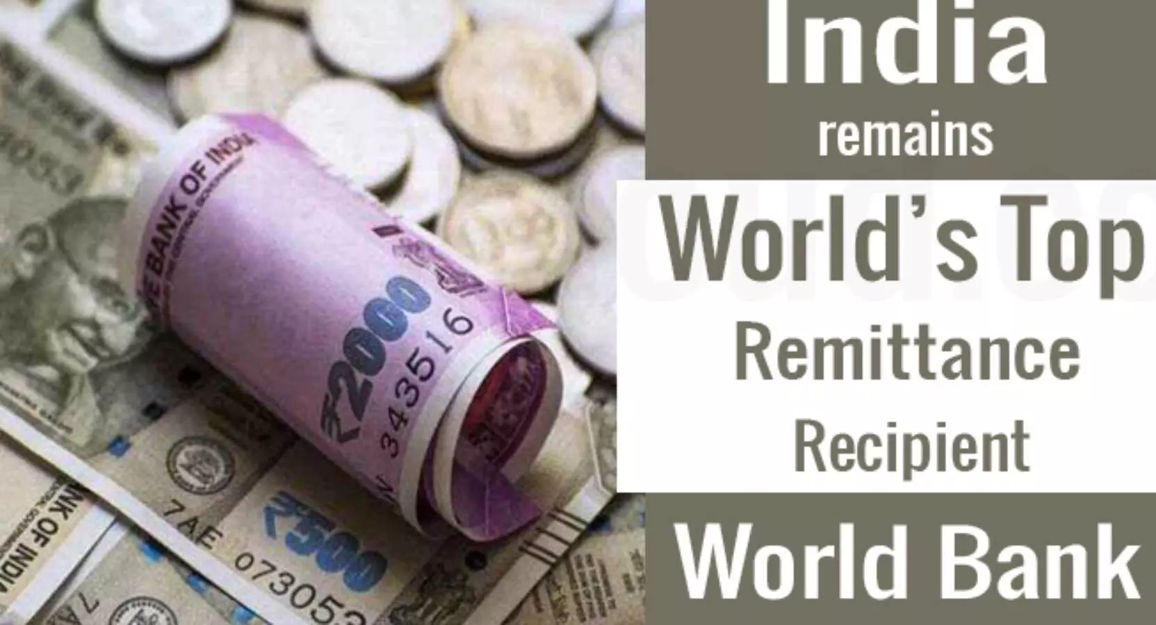 India Remittance Salaries increased abroad India benefited