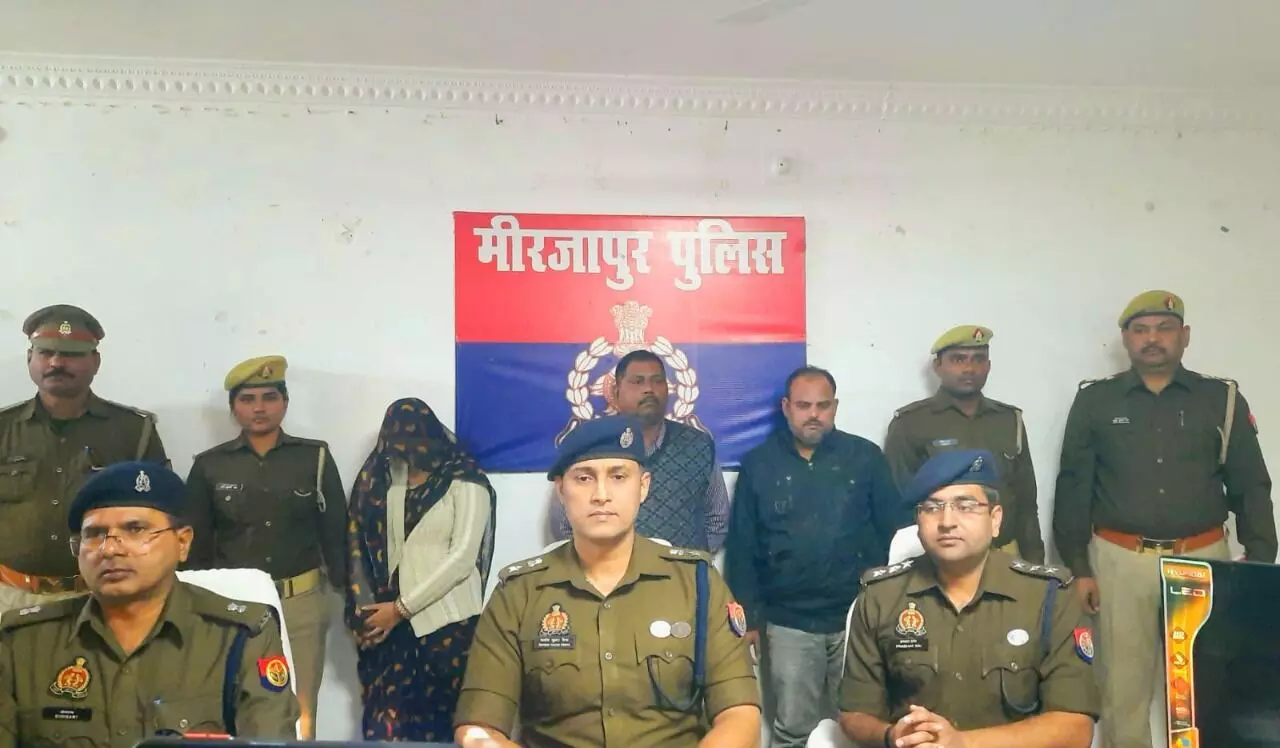 Police busted fake money doubling company sent to jail in Mirzapur