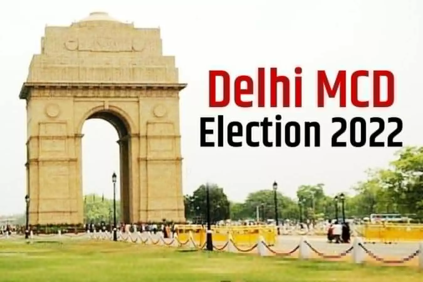 delhi mcd election 2022 voting live updates 1349 candidates in 250 wards bjp aam aadmi party congress