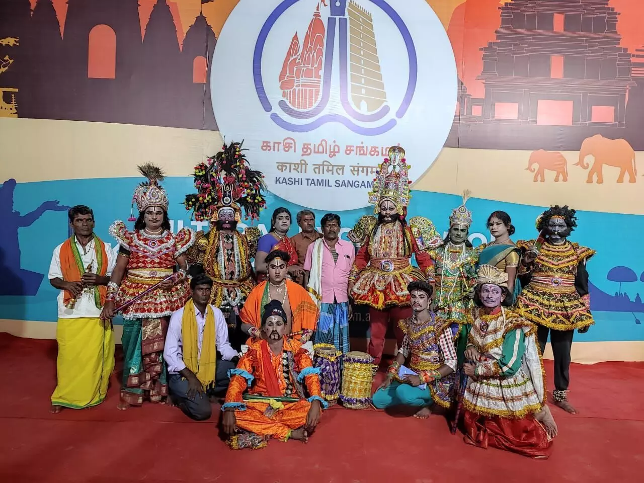 venue of Kashi Tamil Sangamam reverberated with Tamil folk dance and singing Varanasi