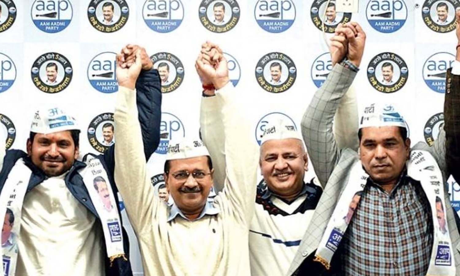 Delhi MCD Election Result: AAP camp giddy in hope of victory, party gave new slogan – 5 years will be good, Kejriwal in MCD
