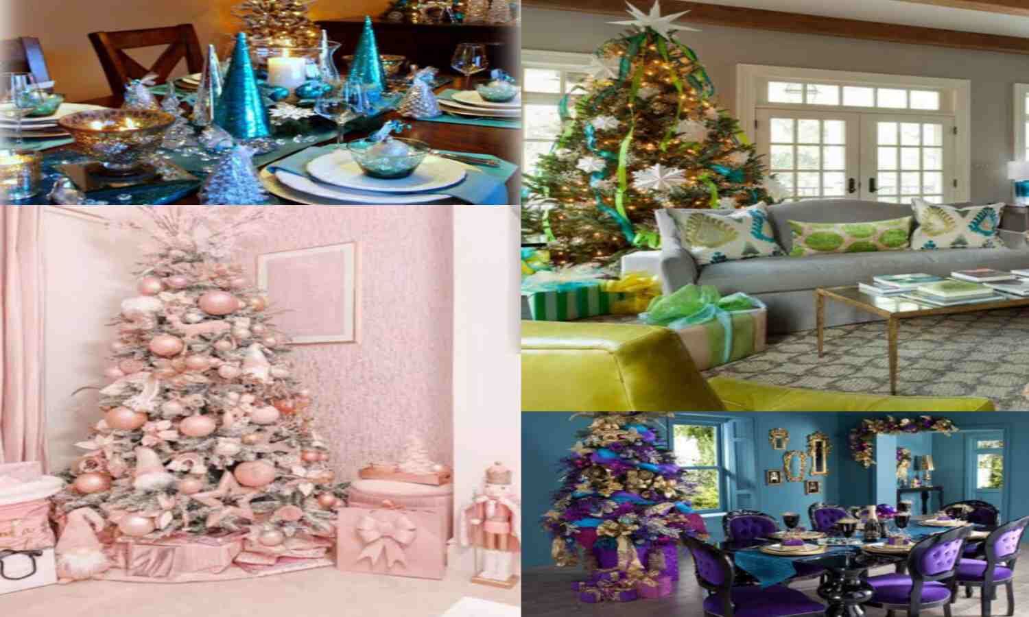 Christmas 2022: Decorate the house with these colors, not the red theme on Christmas, give the house an attractive look with creative ideas