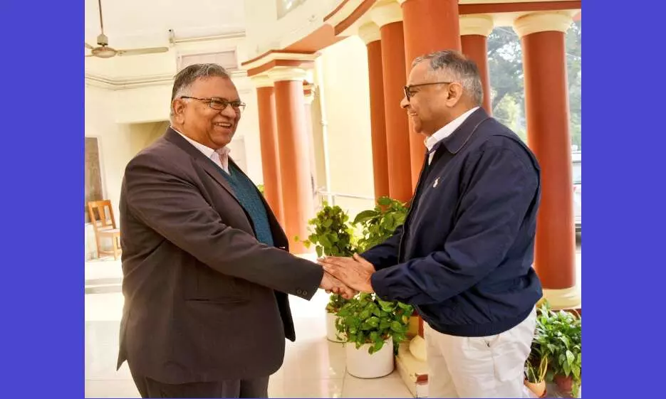 Tata group chief N Chandrasekaran visits Kashi Tamil Sangamam
