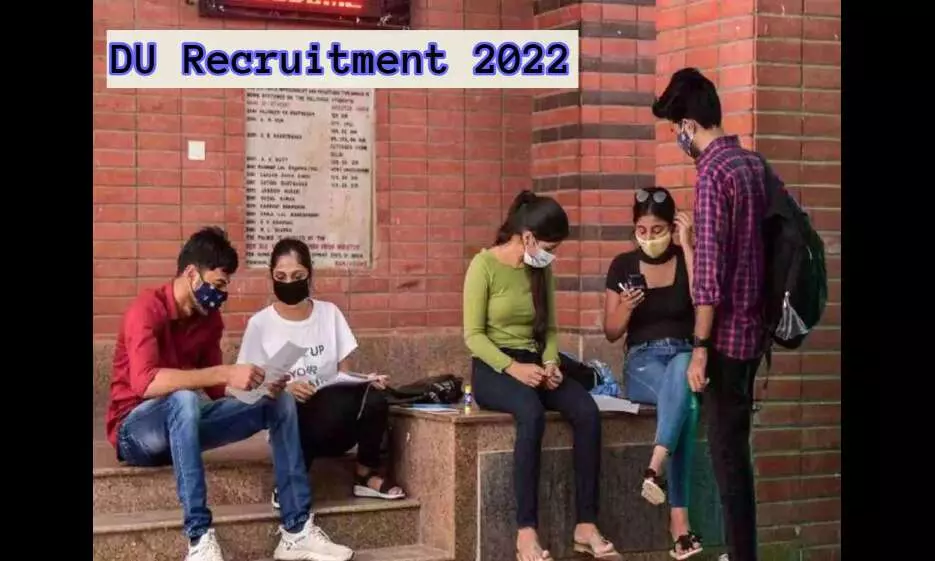 DU Recruitment 2022