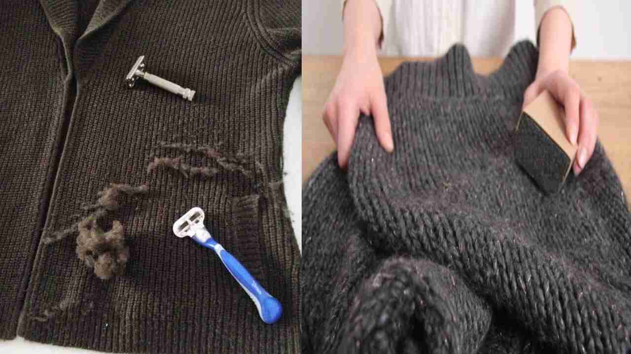 How To Remove Lint From Sweater roye on woolen clothes and kapdo se rua hatane ka tarika bataen, Latest News in Hindi Newstrack Samachar | How To Remove Lint From Sweater: अब
