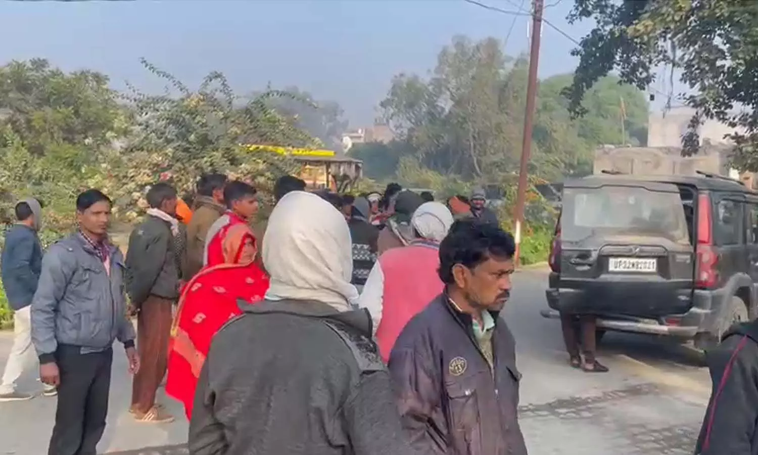 Road Accident in Hardoi