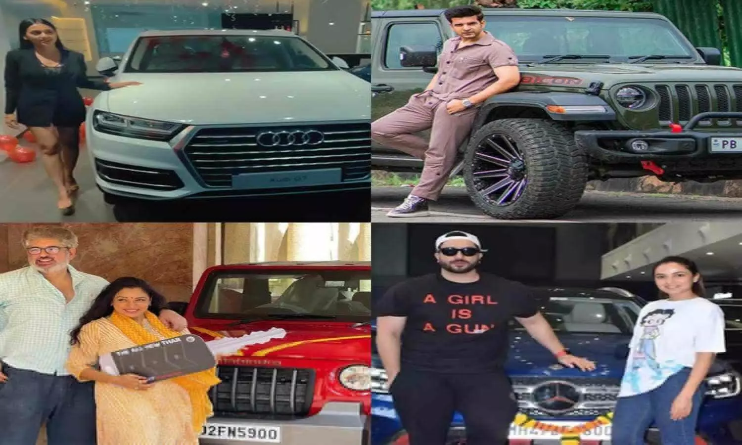 Tv Celebrities with Expensive Car