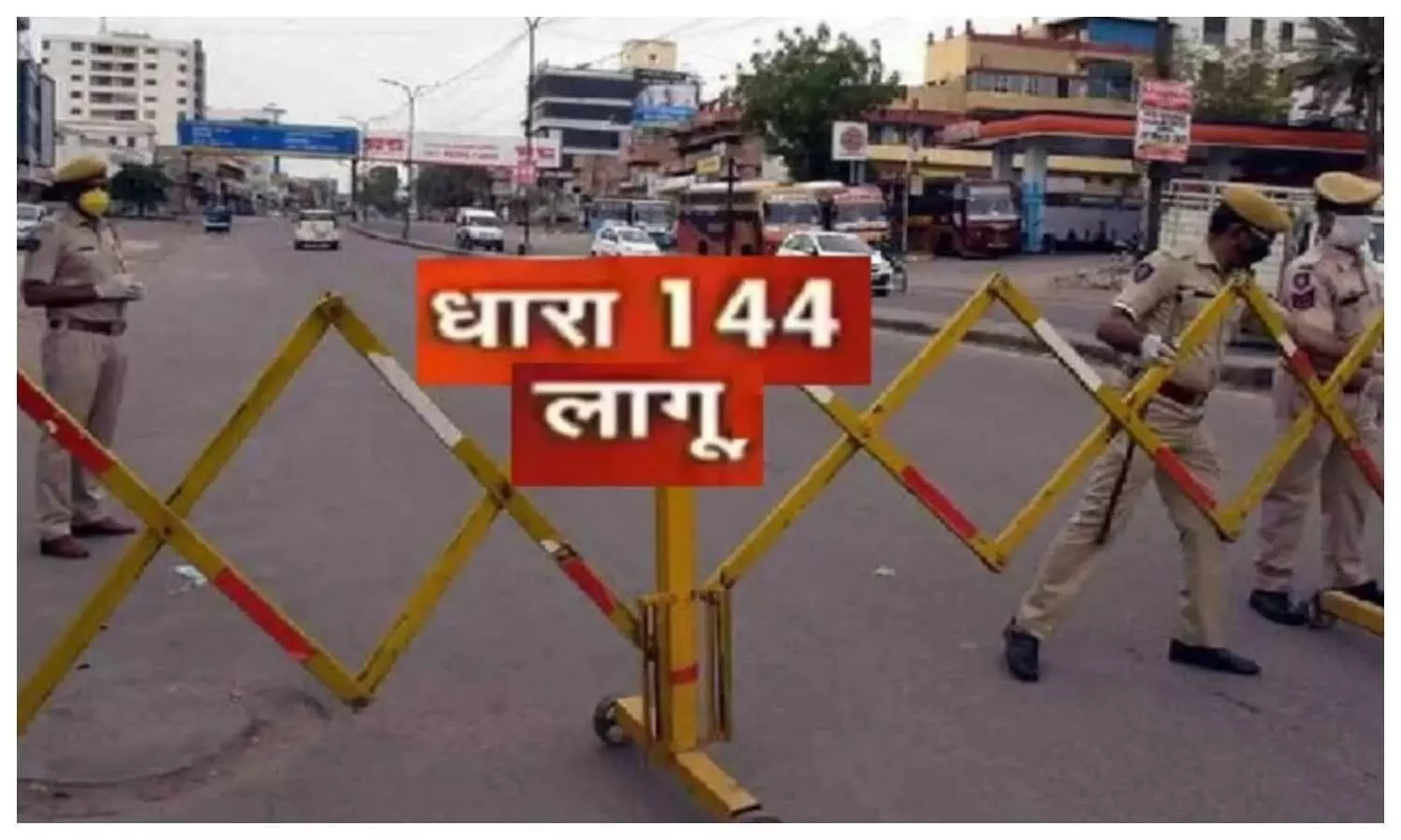 Section 144 in Lucknow