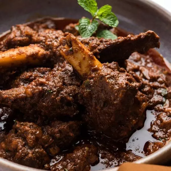 Black Mutton Curry Recipe