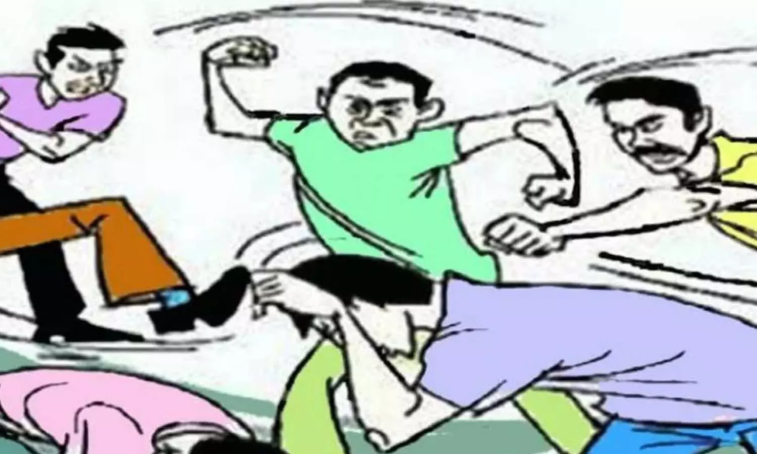 In Bhadohi, masked men chased and beat a student inside the college