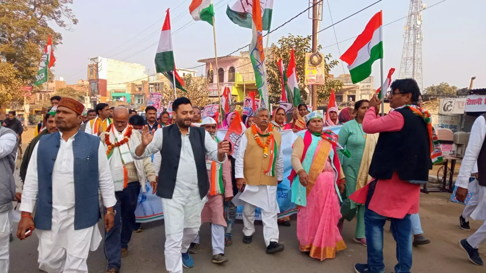 Congress Bharat Jodo Yatra reached Fatehpur