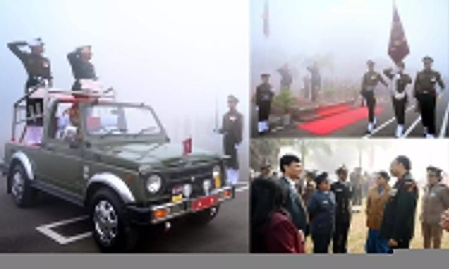 Medical Officers Basic Course-240, Ceremonial Parade Organized
