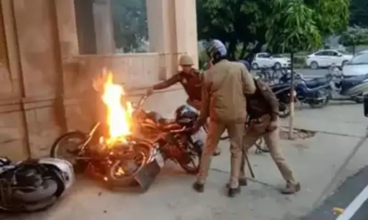 Allahabad University violence