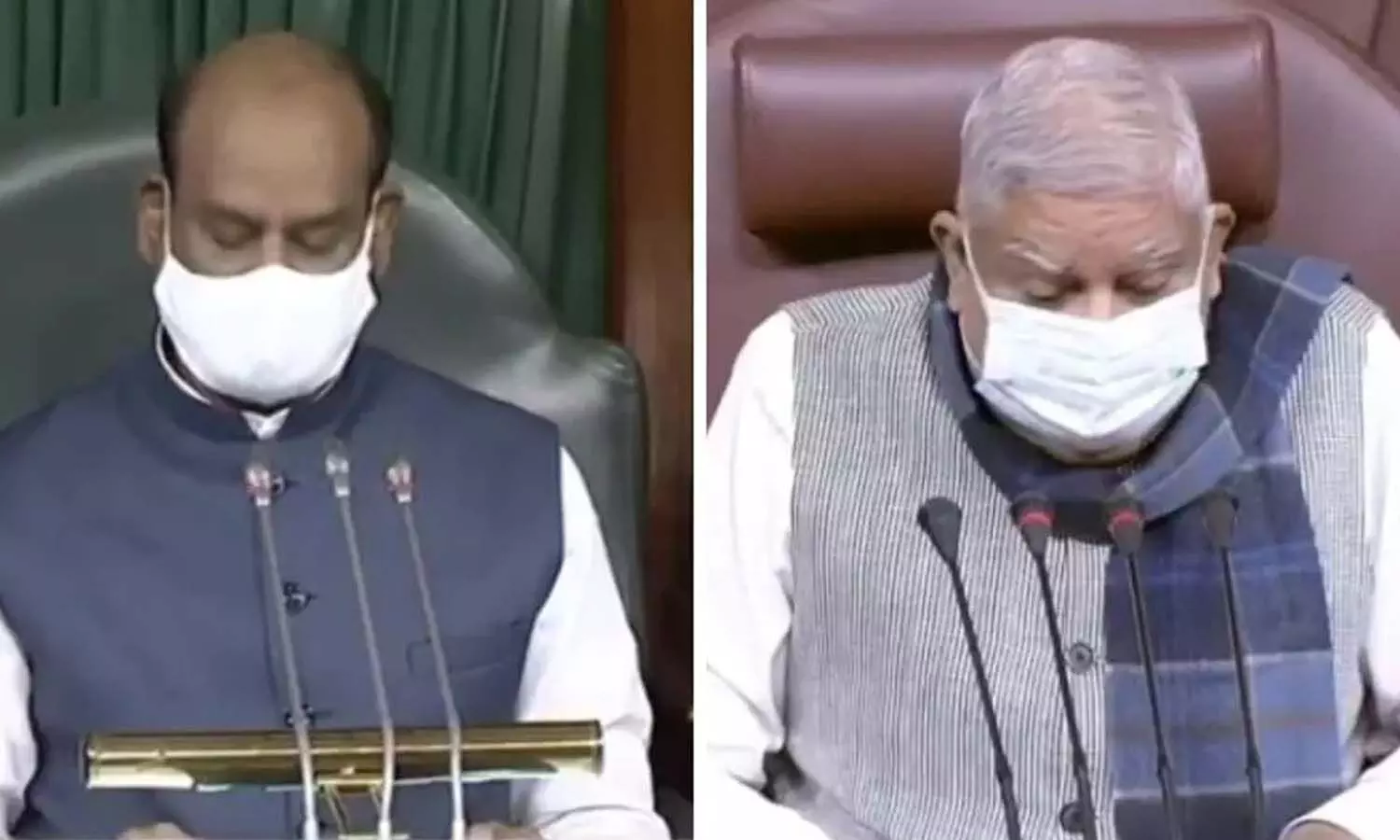 On the day of the return of the mask in Parliament, it was made mandatory for all MPs, the speaker appealed to be cautious