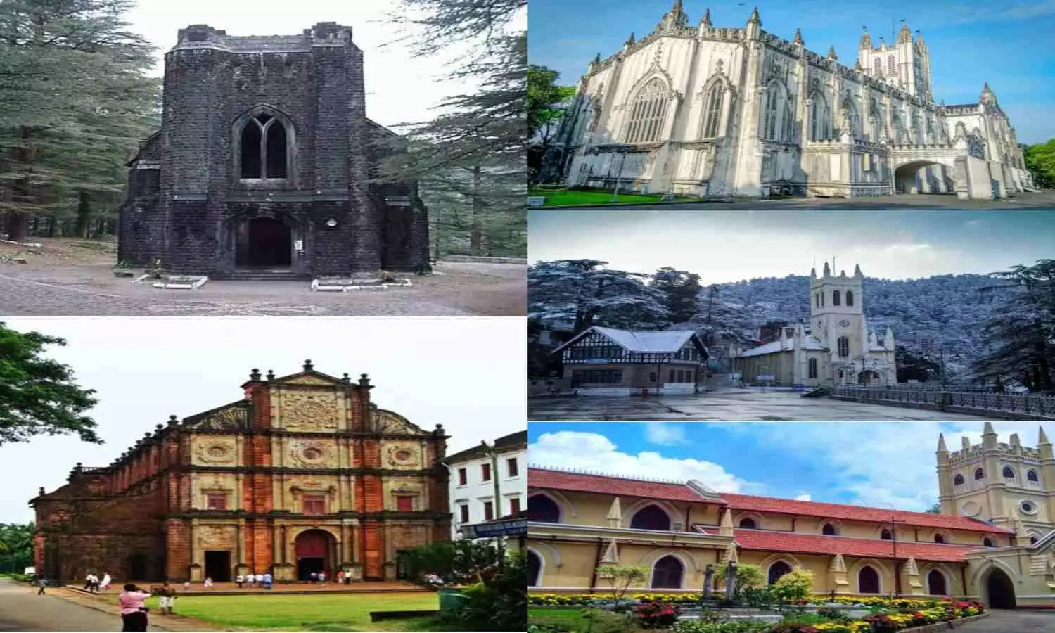 Popular Churches of India