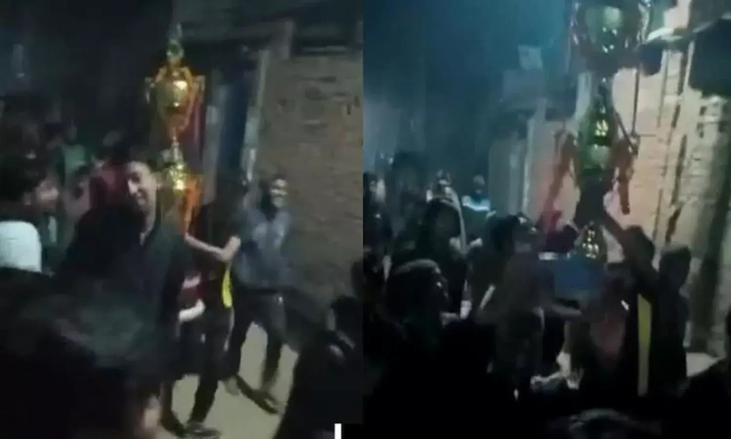 Bihar video viral youths raising slogans of Pakistan Zindabad winning badminton tournament five arrested newstrack hindi | Bihar Video Viral: बिहार में पाकिस्तान जिंदाबाद के नारे, बैडमिंटन टूर्नामेंट ...