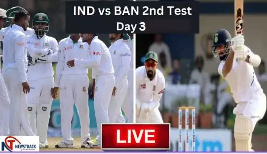 IND vs BAN 2nd Test Live Score