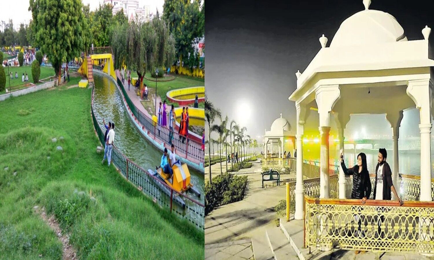 Lucknow Famous Park To Visit Janeshwar Mishra Park Hathi Park Gautam ...