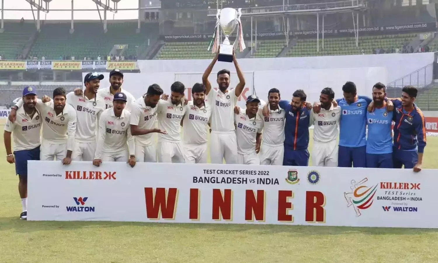 India Beats Bangladesh in Mirpur Test