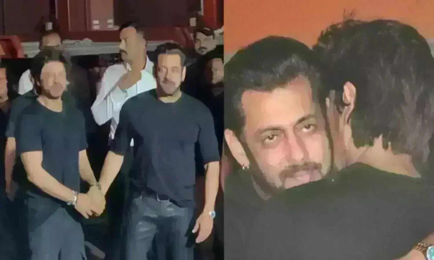 Shahrukh Khan ने Salman Khan को उनके जन्मदिन पर लगाया पूरी गर्मजोशी के साथ गले, दी बधाई