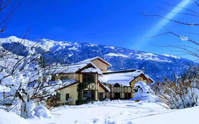 Famous hotels in manali