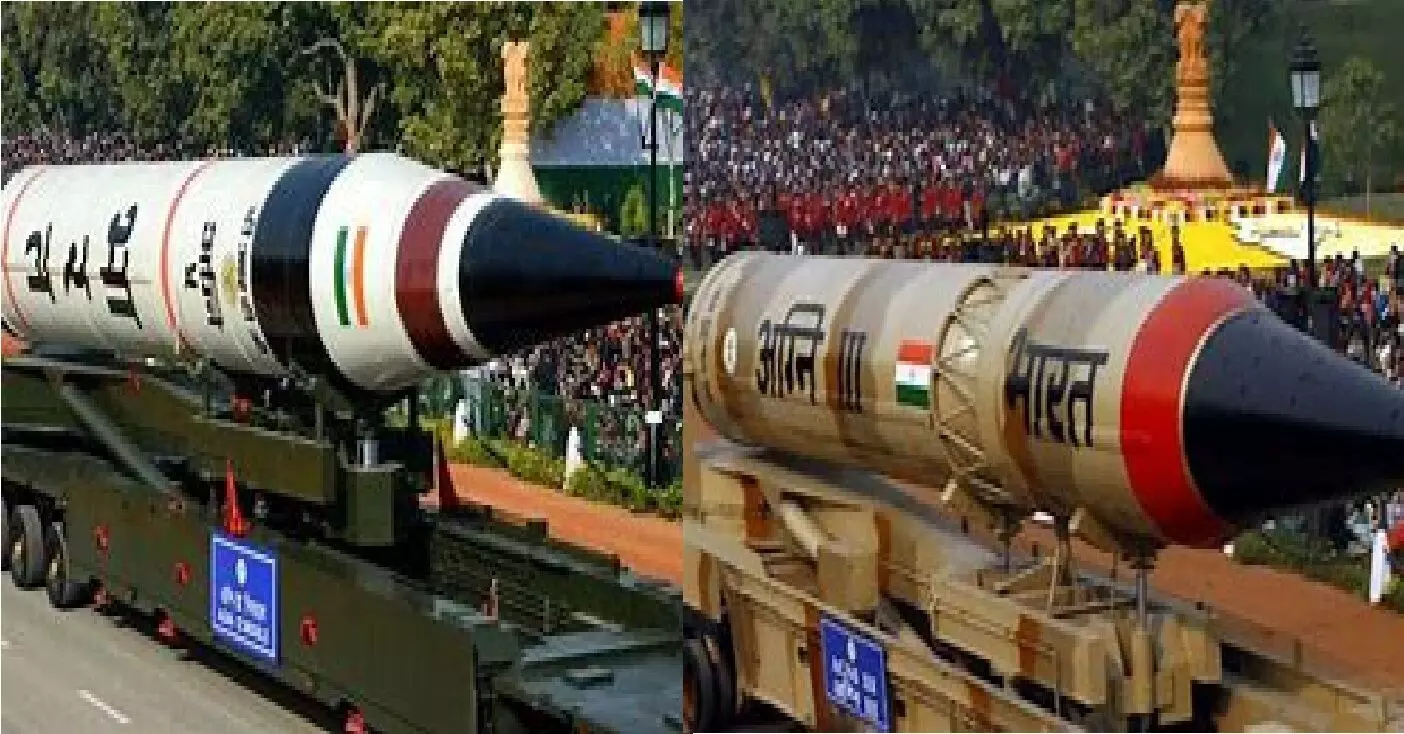 India has a stock of missiles