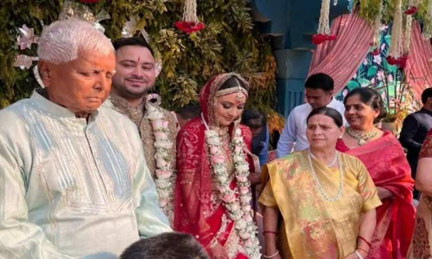 lalu prasad yadav  Tejashwi Yadav  rajshree yadav ,