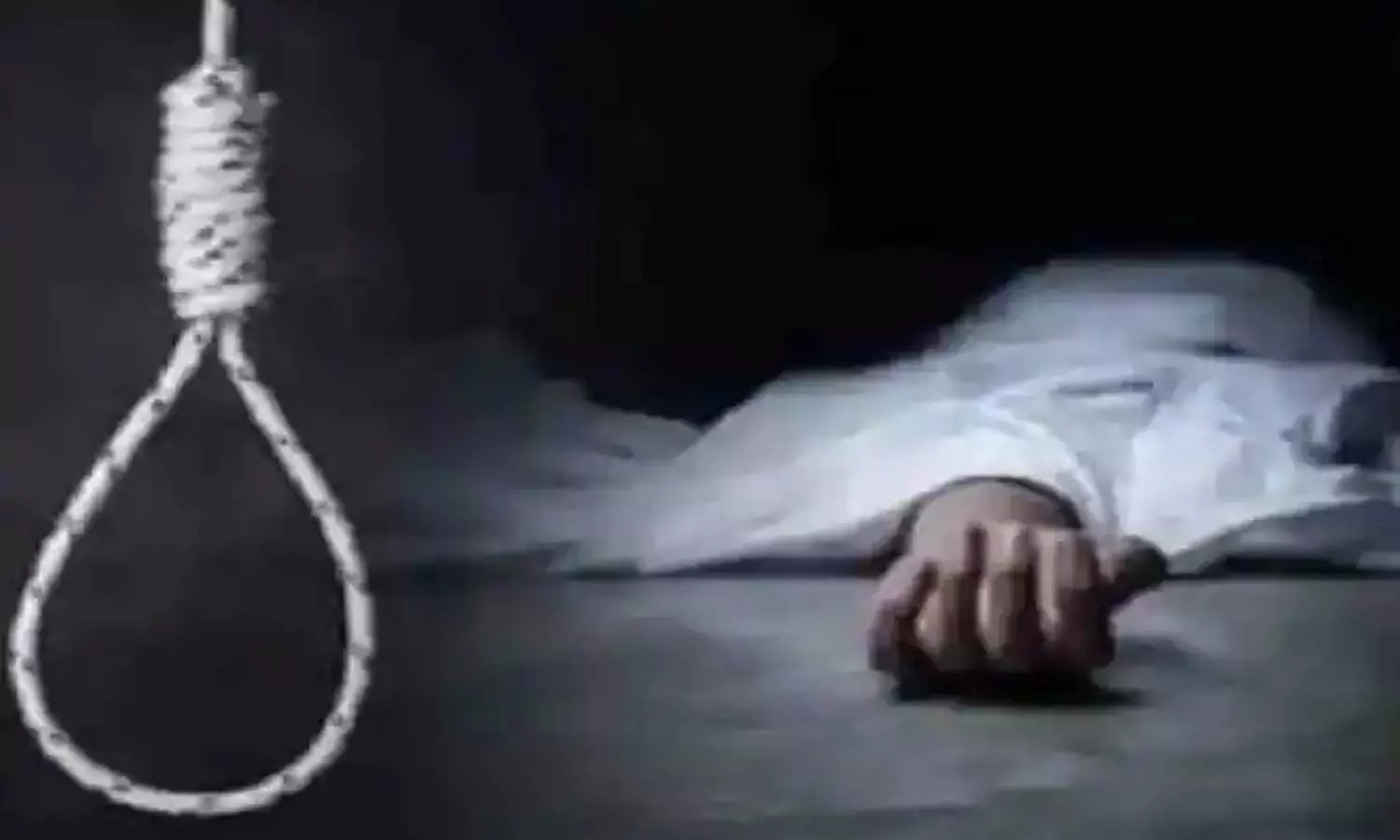 In Jhansi, an unfit railway helper committed suicide by hanging himself