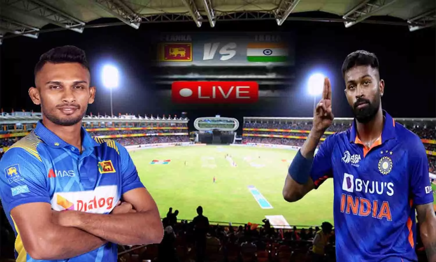 IND vs SL 3rd T20 Live Score