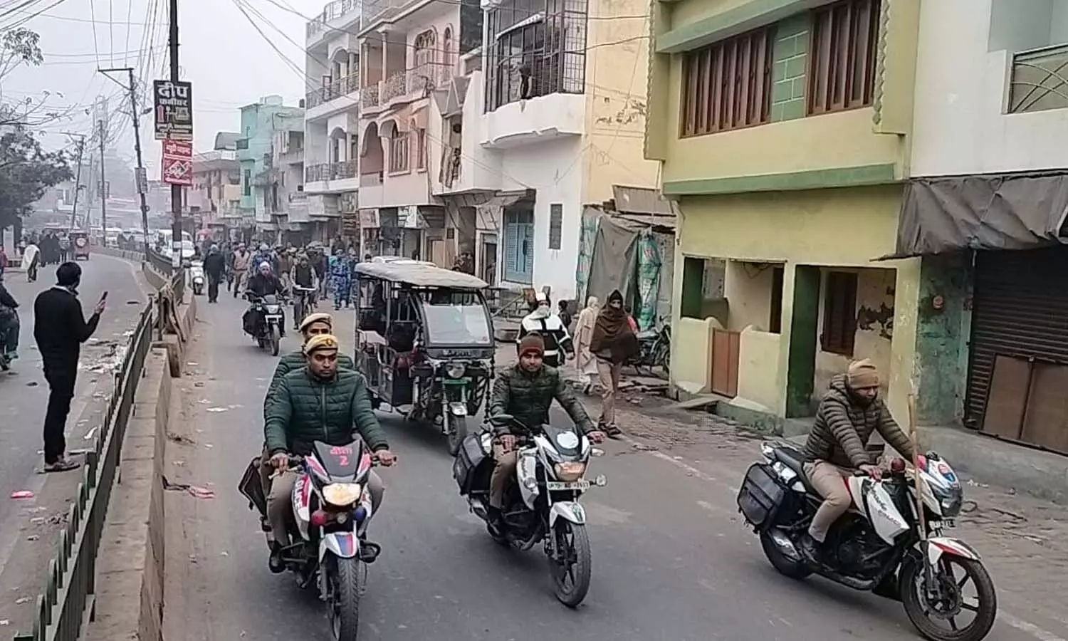 Police, RAF conducted flag march in sensitive areas of Muzaffarnagar district