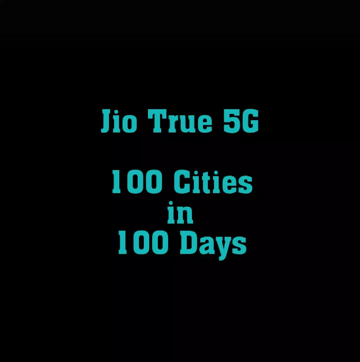 JIO True 5G