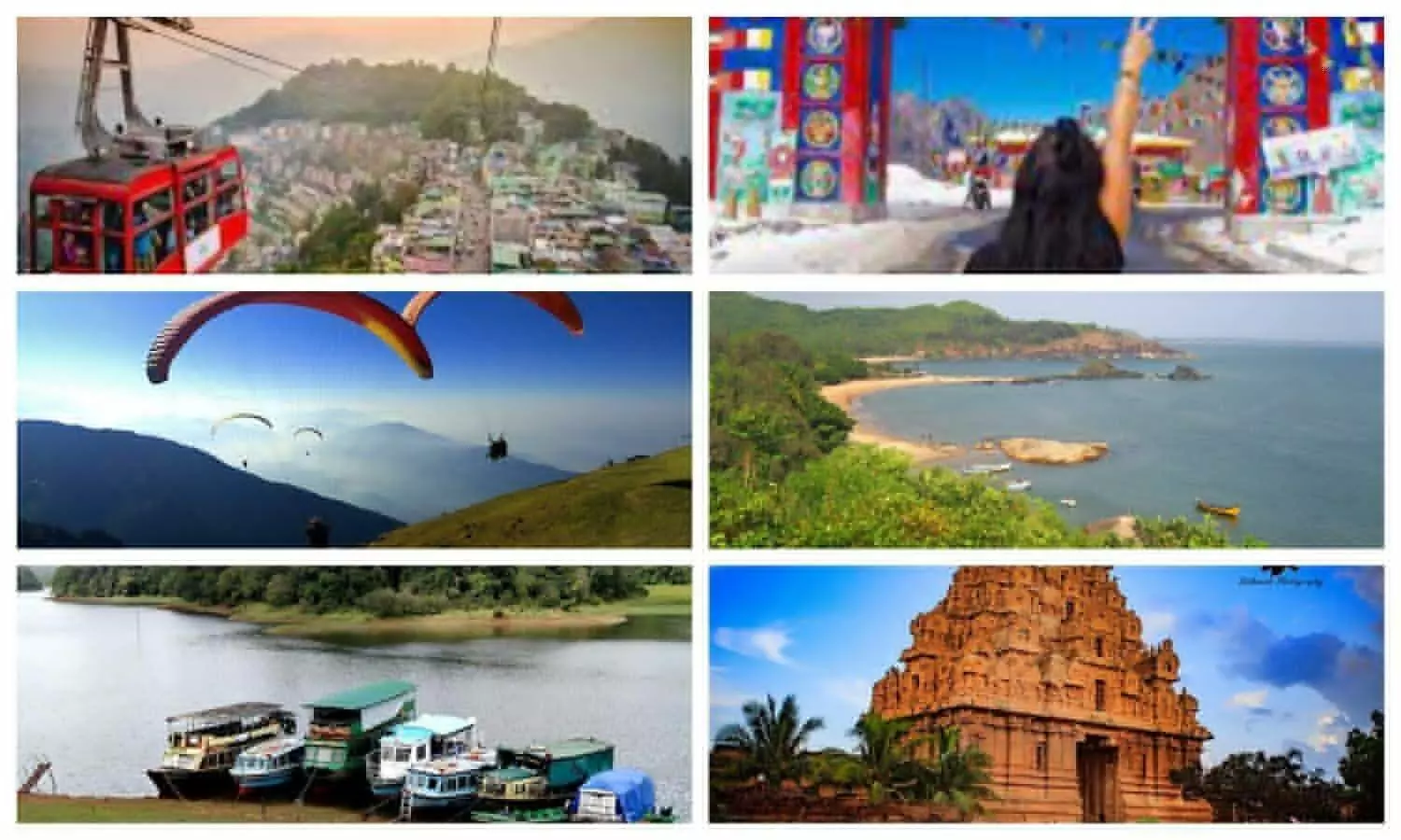 India Popular Tourist Places Alternatives