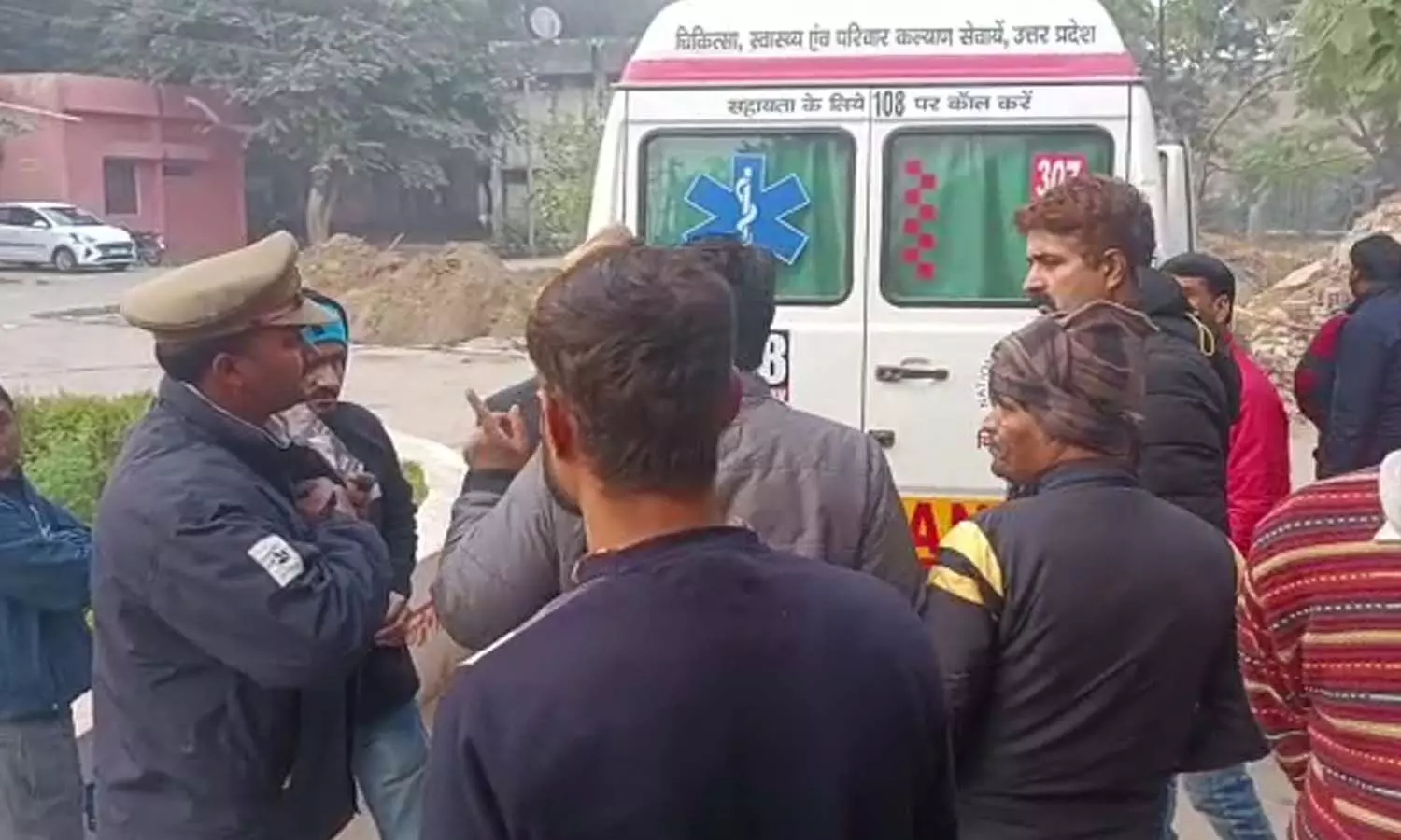 In Firozabad, a retired soldier called a young man to his house and shot him