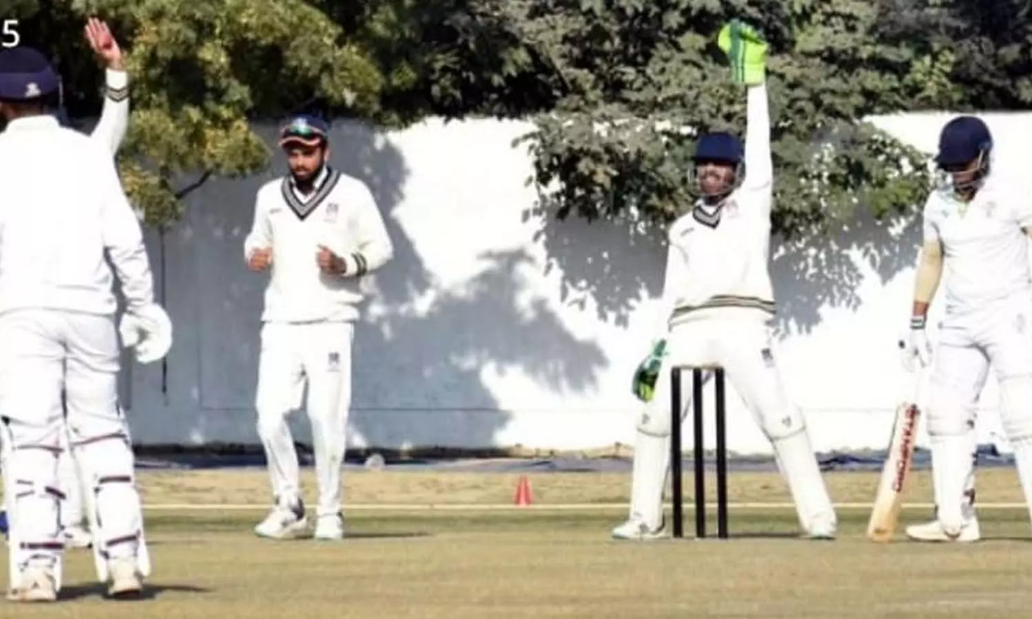 On the second day of the Ranji match, UP scored 257 runs for four wickets till the end of the game against Orissa.