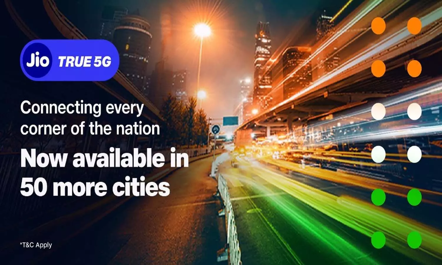 Jio created a new record, launched true 5G simultaneously in 50 cities of the country