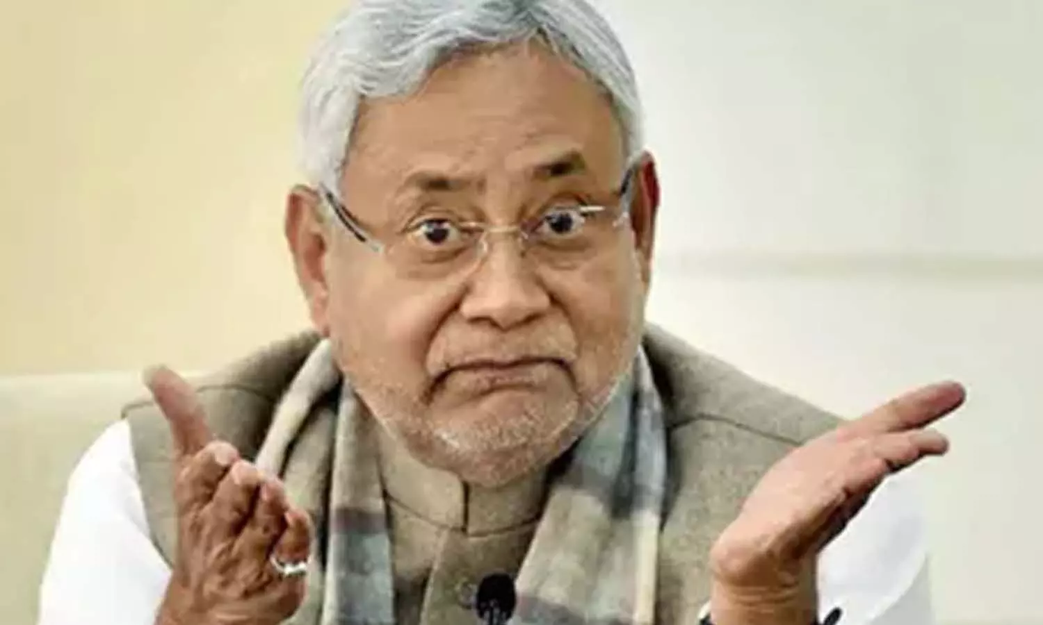 Nitish Kumar dismissed the news of going with BJP Center accused of ignoring Bihar