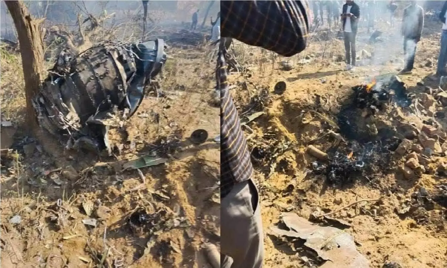Helicopter Crash in Rajasthan