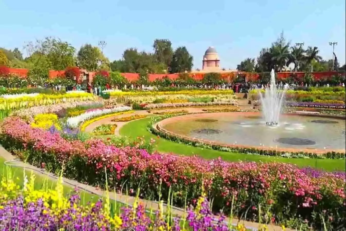 Mughal Garden now Amrit Udyan: