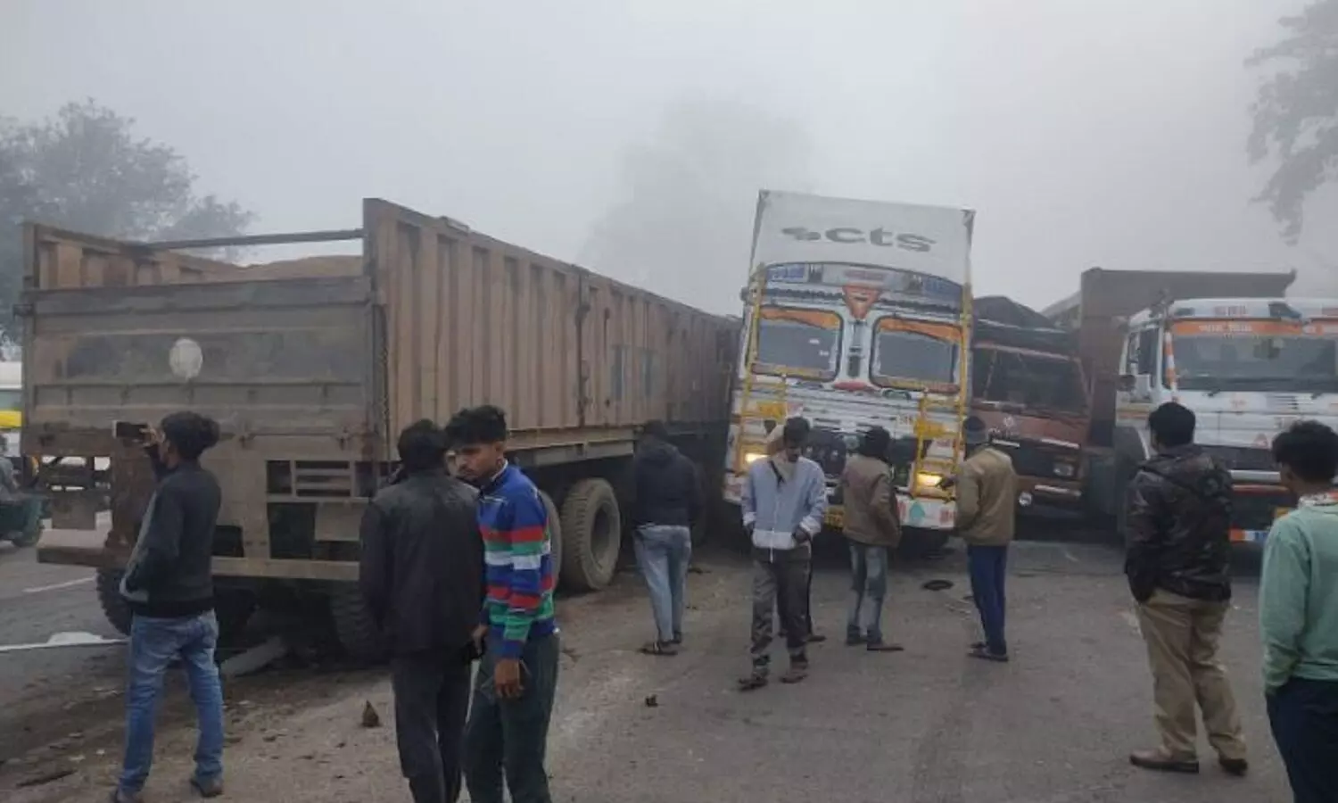 Lucknow-Kanpur Highway Accident
