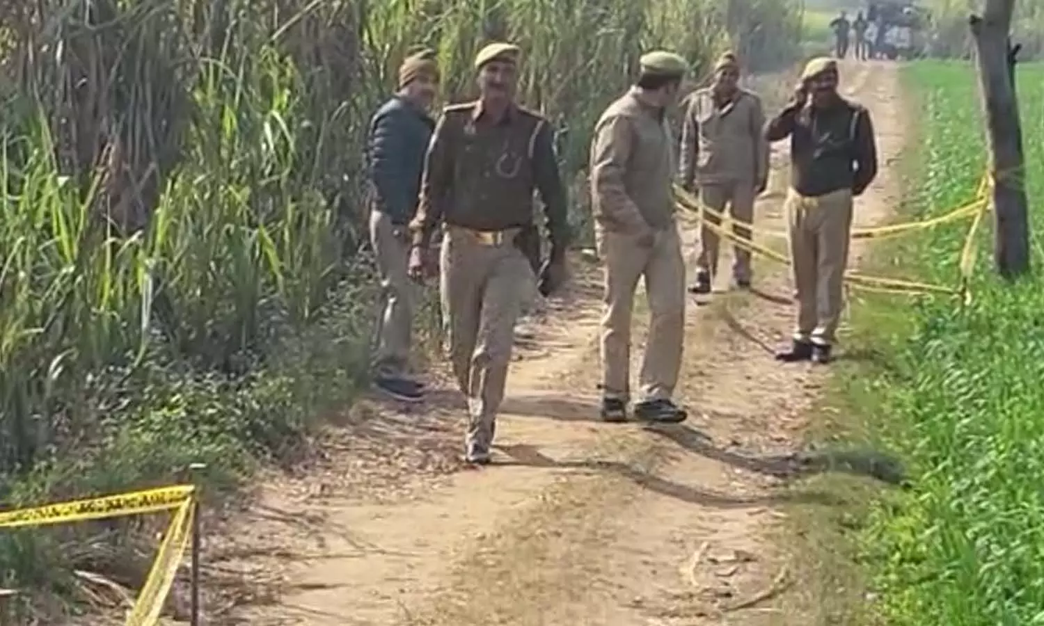 Police encounter with cattle smugglers in Sambhal district, two arrested