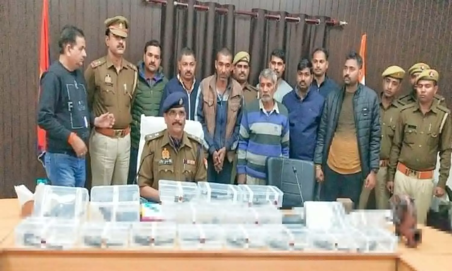 Police and SOG team unearthed illegal arms factory, recovered 16 pistols and lots of cartridges