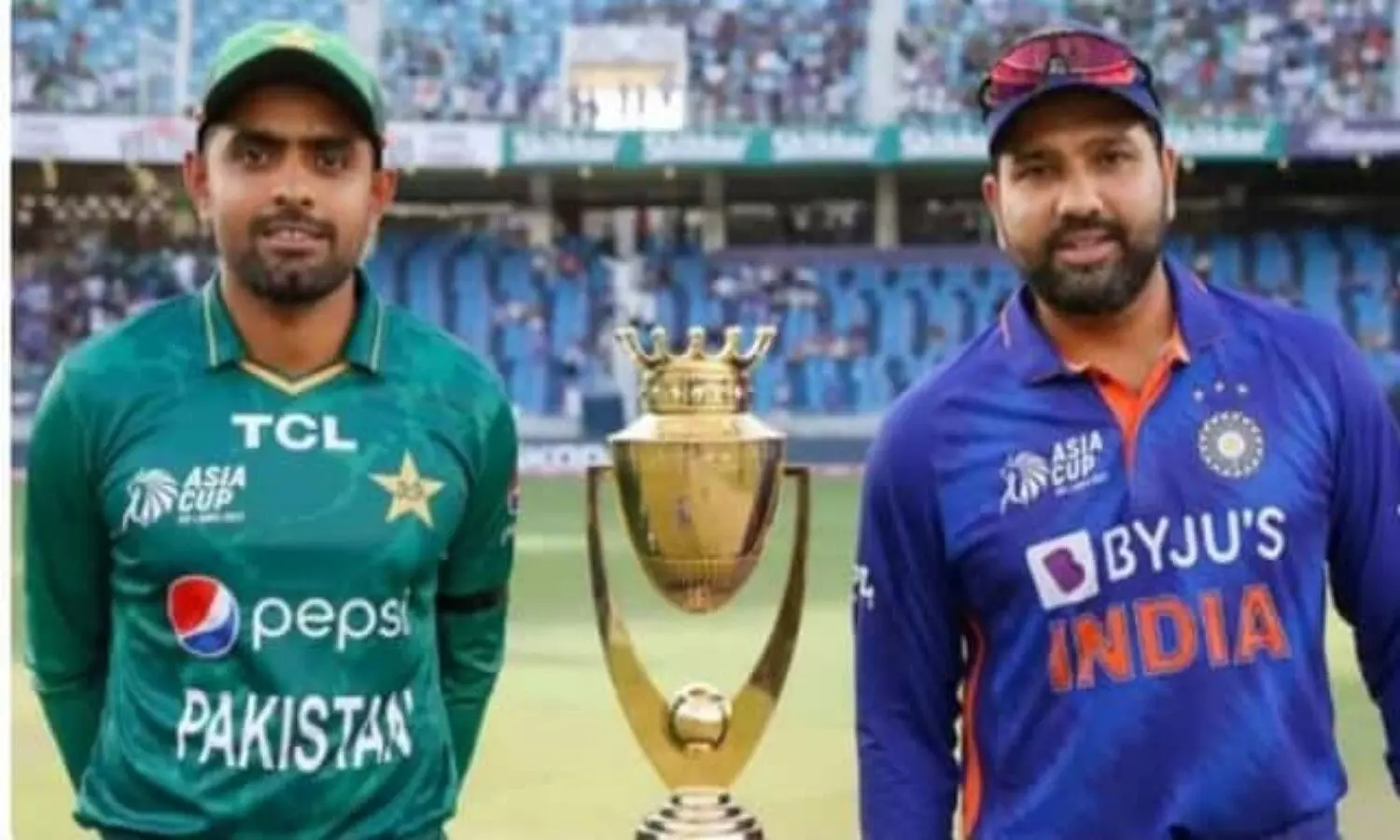 Rohit Sharma and Babar Azam