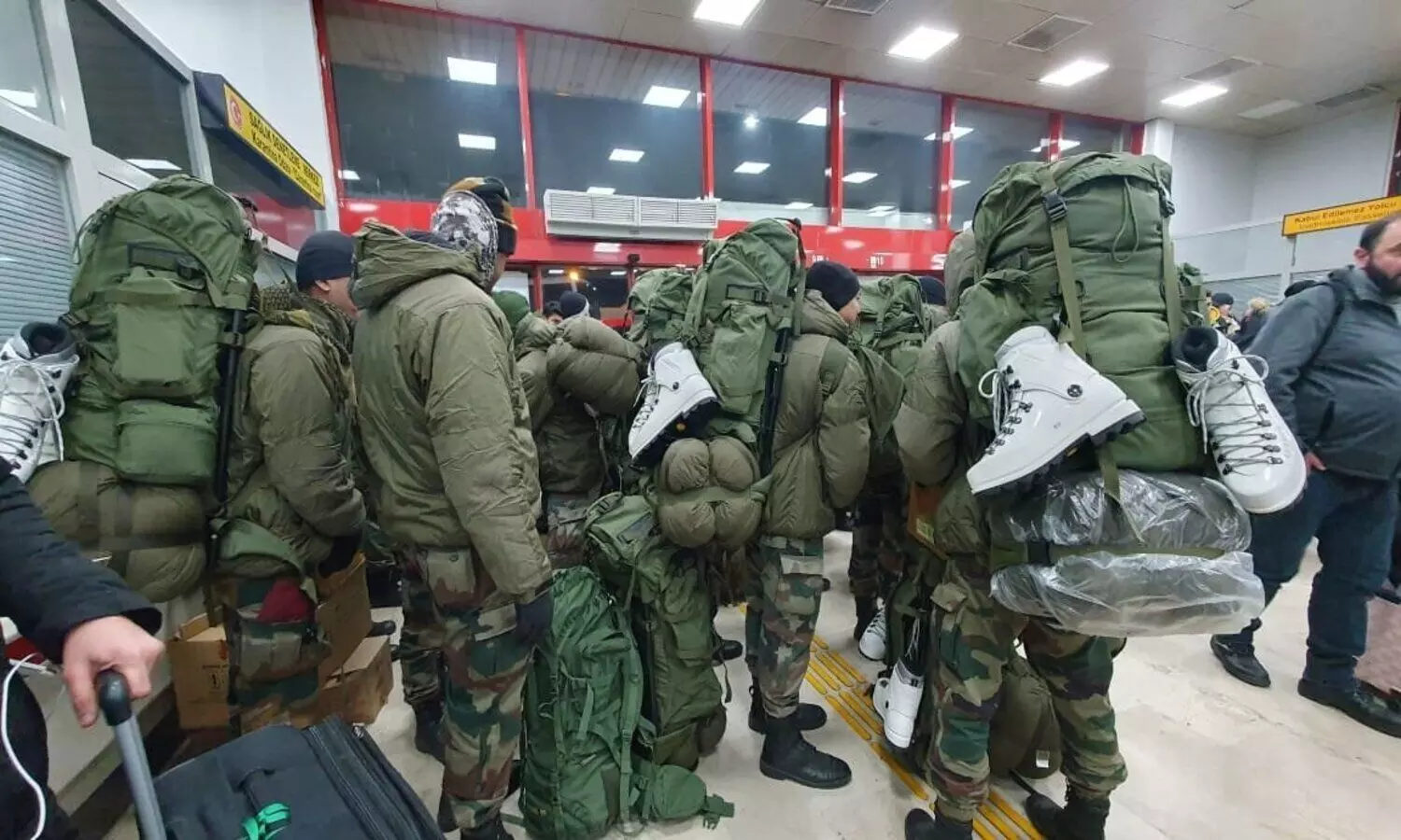 Indian Army helping Turkey