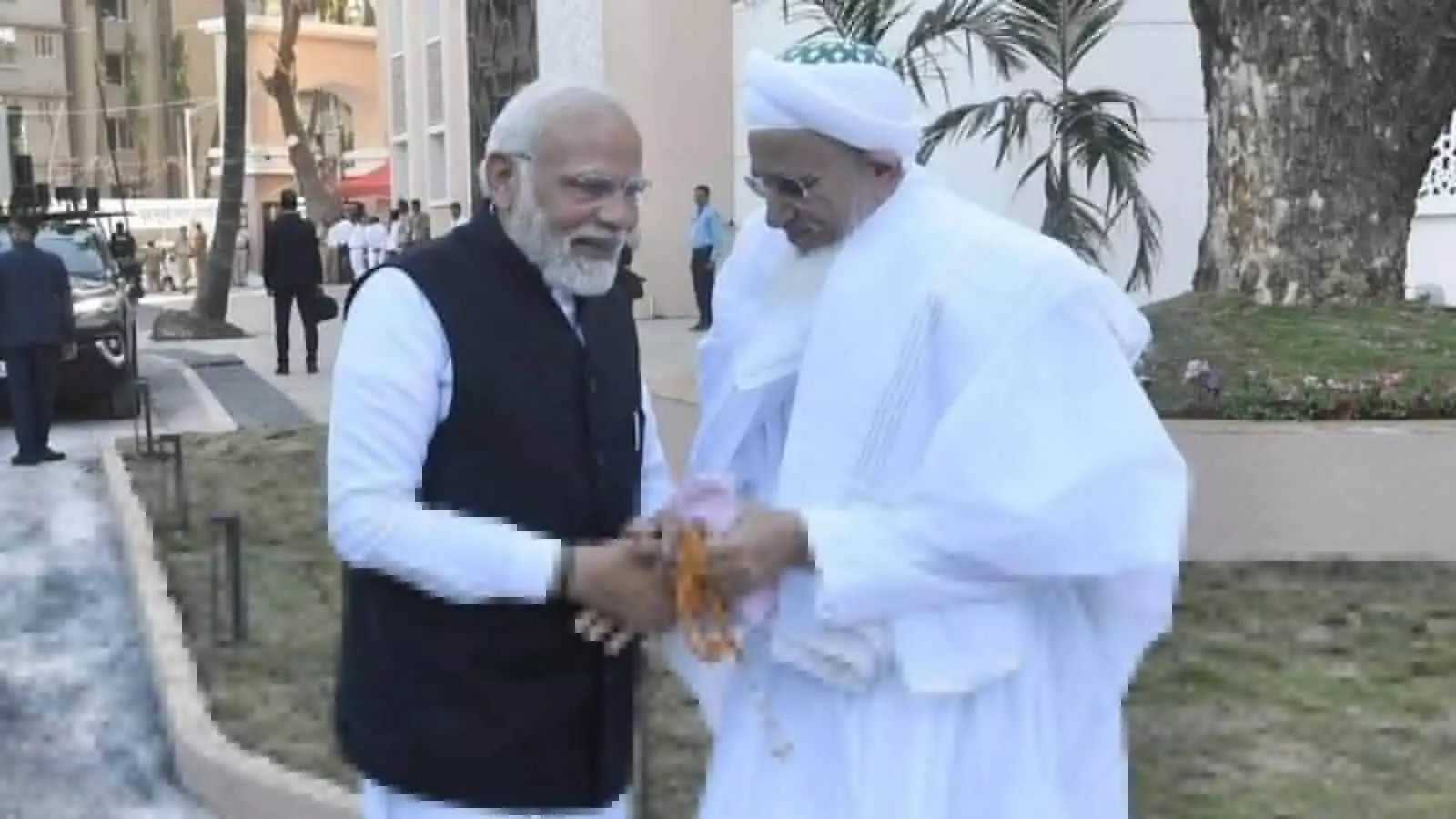 PM Modi With Dawoodi Bohra Muslims