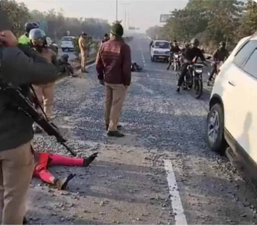 Lucknow Road Accident: