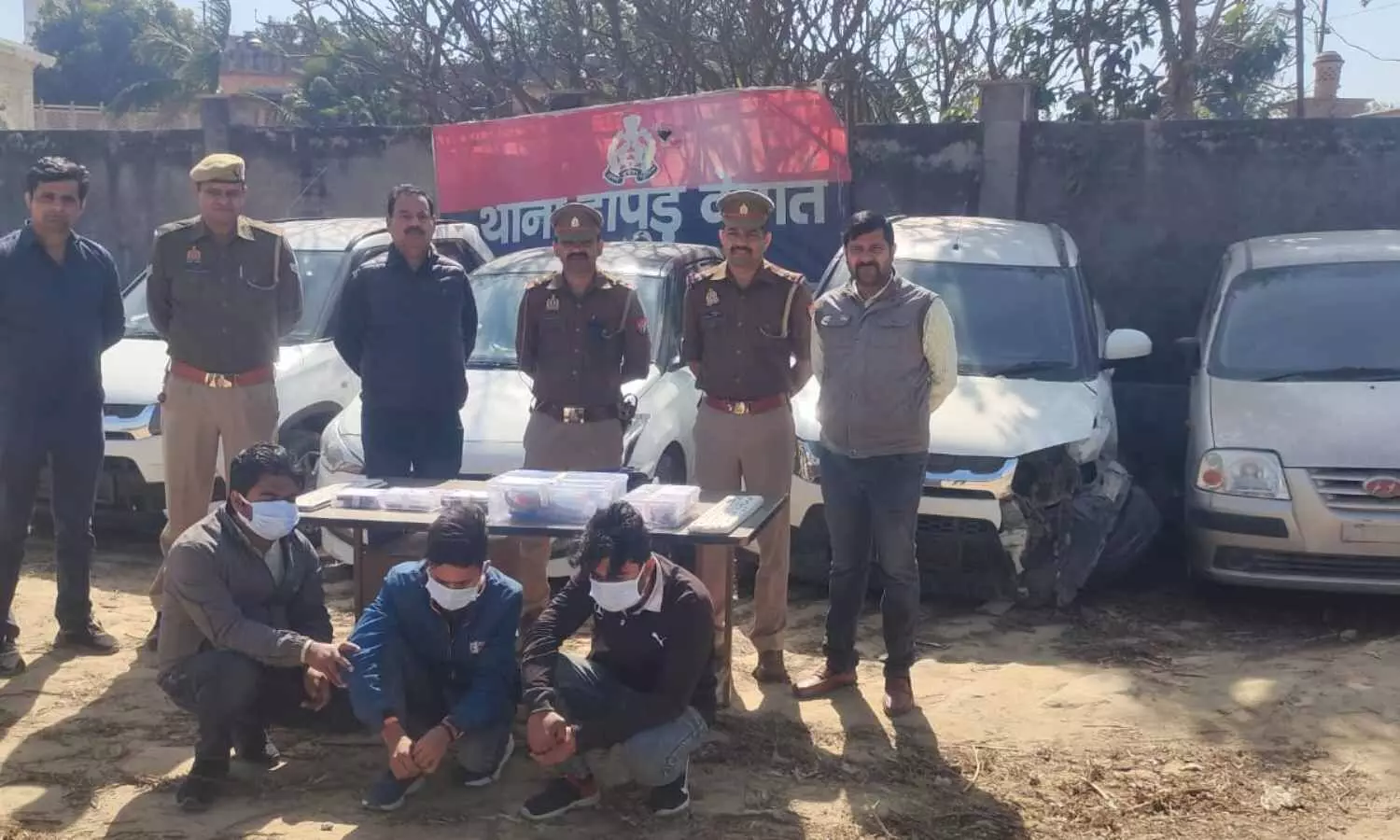 Hapur Interstate vehicle thief gang exposure