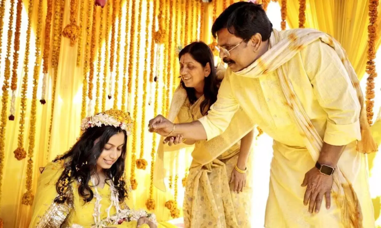 Anand Mohan Singh daughter Surbhi Anand wedding