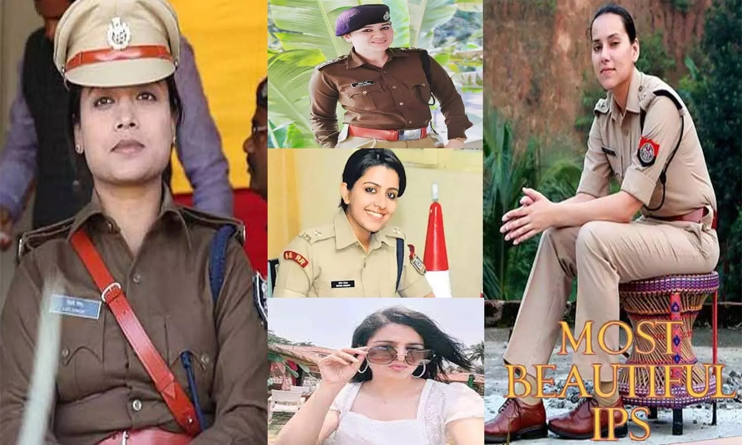 Top 5 Famous Beautiful Lady IPS Officers
